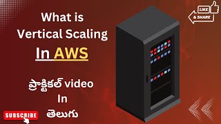 What is Vertical Scaling In AWS #aws #cloudcomputing #awsexpert #devops #cloudarchitecture
