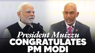 President Muizzu congratulates PM Modi on becoming India’s second-longest-serving PM