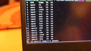 Mikrotik ROS V7 BGP CCR Performance - Leaked Video!