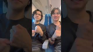 兄弟2人では初の新幹線 #dance  #上野兄弟