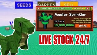 LIVE 🔴 GROW A GARDEN STOCK 24/7!