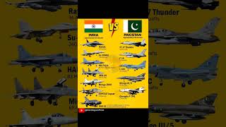 India 🇮🇳 vs Pakistan 🇵🇰 | All fighter jets Comparison (2025) #fighterjets #rohitrajputofficial #news