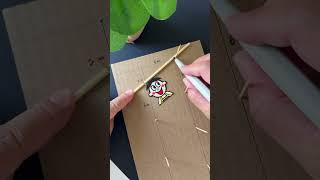 Ready, set, zigzag! #simplediy #learningthroughplay#CardboardCrafts #STEMCrafts #HomemadeToys