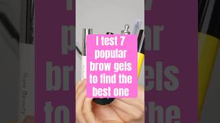 I wasted $150 to find the best brow gel