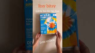 Tie and dye DIY kit #tiedye #tiedyetechniques #tiedyefashion #diykits #handmade #easytiedye #diy