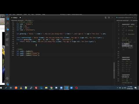 Day 24.6: Advanced JavaScript (Symbol)