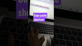 #copy paste shortcut in MS Word