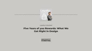 Five years of yuu Rewards - What we got right in design
