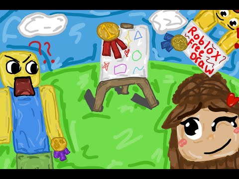 Showing off my art⭐ |Roblox Speed Draw| Addisseyon2.0|