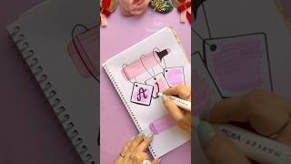 Art - DIY Notebook Frontpage #coverpage #shorts #saba_drawingartist