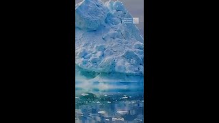 Iceberg Flips Over!