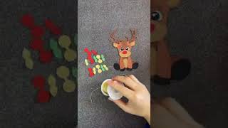 #shorts 🦌🎄 Rudolph SVG ! Shop Link in bio #cricut #christmascricutcraf