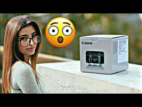 Canon EF 50MM f/1.8 STM Lens | Unboxing Hindi