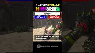 【APEX】シーズン25スプリット2でディヴォーション弱体化 #shorts #apex #apexlegends #エーペックスレジェンズ #シーズン25 #アプデ #ps4 #pc #switch