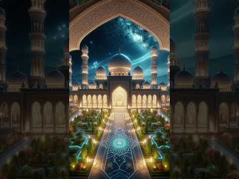 রাতের আলোকিত মসজিদ #islamicstatus #youtubeshorts #ইসলামিক_ভিডিও