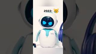Eilik Then vs Now 😼 #aibirobot #petbot #eilikrobot #eilikdq #eilik #aibirobot #petbot #petrobot