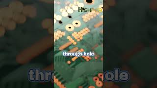 Blind & Buried Vias: The Secret to High-Speed PCB Design #pcb #shorts