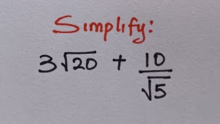 Can You Simplify This Radical Expression? | Rationalisation of Surds- SAT, ACT Math