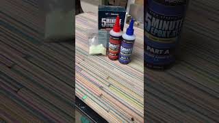 Glowing Epoxy and Pigment Combo