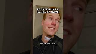 SOLO LEVELING is Now the #2 ANIME #shorts
