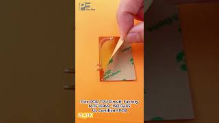 Double sided flex PCB, flex pcb coil #pcbdesign #pcb #electronic #antenna #factory