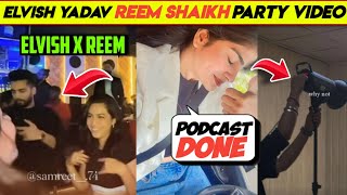OMG🤯- Elvish Yadav Reem Shaikh Party Together At Club, Pratibha Soni Podcast Shoot Done 