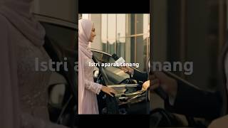 Istri aparat senang sekali