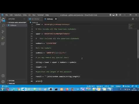 How To Make A Random Password Generator In Python And JavaScript