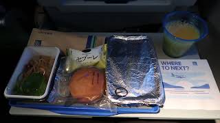 UA837【東京成田首航高雄】美國聯合航空飛機餐 Penne Pasta