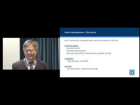 Motonobu Tsuchiya “Recent and Current Developments in the regulation of air pollution from ships”