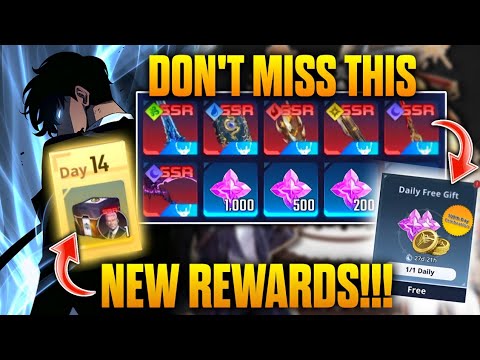 DON'T MISS THIS REWARDS!! 100 DAY EVENT!! (SOLO LEVELING ARISE)