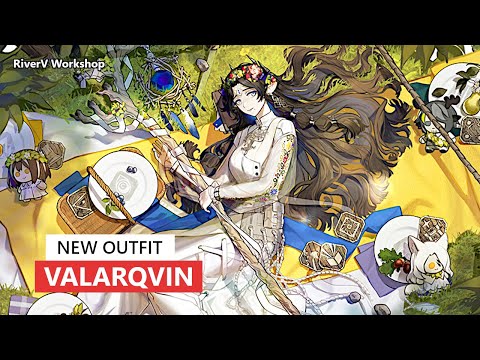 Valarqvin New Skin | Arknights/明日方舟 ヴァラルクビンの新コーデ