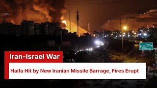 Iran Targets Haifa Refinery in Latest Missile Attack | DWS News | AH12