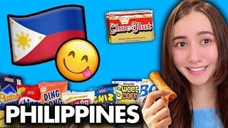 Trying Food From The Philippines 🇵🇭😋