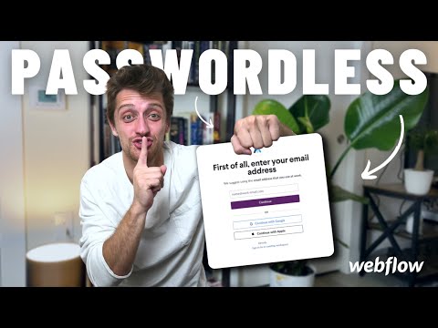 The QUICKEST Way To Add Passwordless Login To Your Webflow Site (Memberstack 2.0)