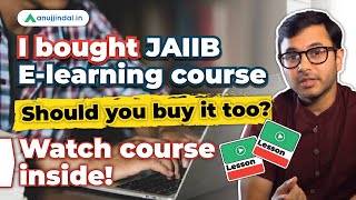 E-Learning Portal JAIIB | JAIIB E Learning Course Information | JAIIB 2023 Preparation | Anuj Jindal