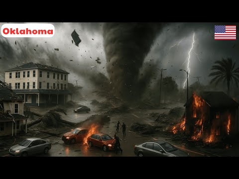 Monster Tornado Horror: Oklahoma’s Darkest Storm in Years!