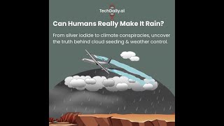 𝗖𝗮𝗻 𝗵𝘂𝗺𝗮𝗻𝘀 𝗿𝗲𝗮𝗹𝗹𝘆 𝗺𝗮𝗸𝗲 𝗶𝘁 𝗿𝗮𝗶𝗻?
