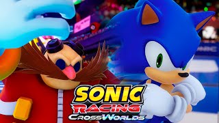 Sonic Racing: CrossWorlds | Sonic Vs Eggman Preview | New Clips | 4K Upscale