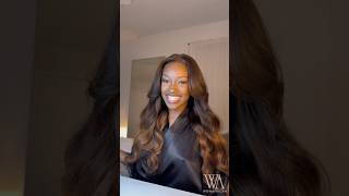 Unbox Soft Glam in Seconds… effortlessly 🥂 #wowafrican #preeverythingwig #ombrehair #softwaves