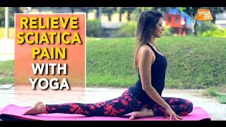 Yoga To Relieve Sciatica Pain | Half Pigeon Pose | Yoga Tak