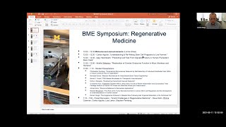 2021 BME Symposium - Regenerative Medicine Session