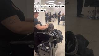 Make sure to talk to your stylist and get personalized recommendations #hairschool #hairtok