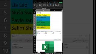 Excel! Sorting Cells by Color