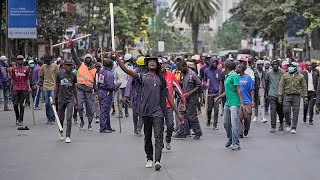 Police shoot man at close range during Kenyan protests | Africanews