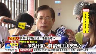 1例1休非週休二日 勞團罵翻新版│中視新聞 20160608
