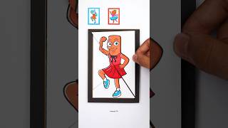 Italian Brainrot Mind Blowing Cardboard Puzzle Game 😍 Easy & Fun Paper Crafts !! #shortsvideo