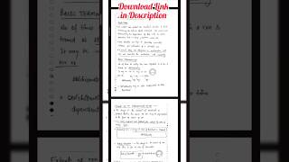 Chemical Kinetics Handwritten Notes Pdf #csirnetjrfnotes #chemistrynotes #chemicalkinetics #pdfnotes