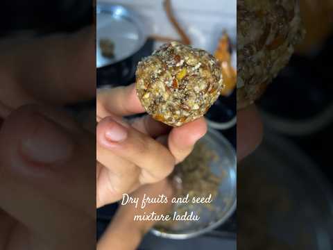 Dry fruit and seed mixture laddu | easy recipe | @sonali_kapoor #recipe #minivlog