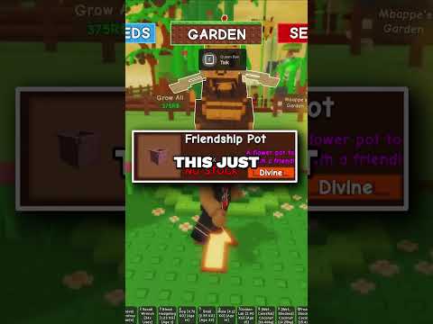 THE MOST USELESS Item In Grow A Gardem #growagarden #roblox #robloxgames #growagardenupdate #shorts